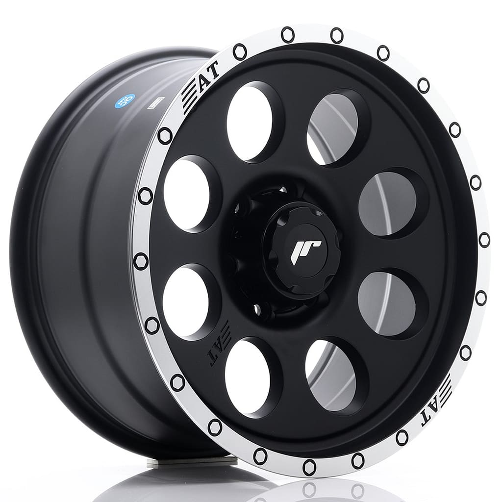 felga JR Wheels JRX4 18x9 ET20 6x139.7 Matt Black w/Machined Lip