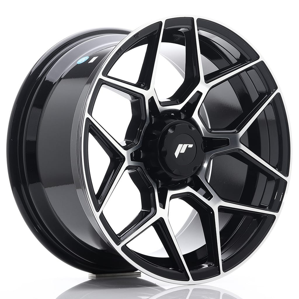 felga JR Wheels JRX9 18x9 ET18 6x114.3 Gloss Black Machined Face