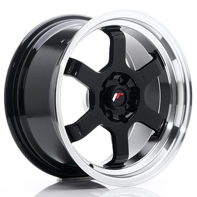 felga JR Wheels JR12 16x8 ET15 4x100/114 Gloss Black
