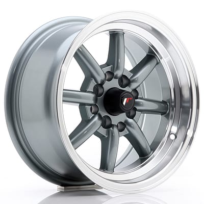 felga JR Wheels JR19 14x7 ET0 4x100/114 Gun Metal