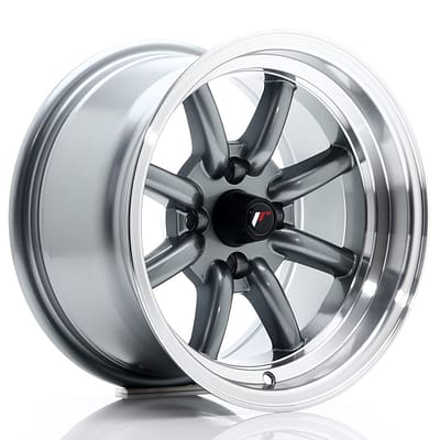 felga JR Wheels JR19 14x8 ET-13 4x100 Gun Metal