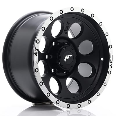 felga JR Wheels JRX4 16x9 ET-10 6x114.3 Matt Black w/Machined Lip
