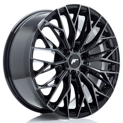 felga JR Wheels JRX12 20x9 ET20 6x139.7 Black Machined w/Tinted Face