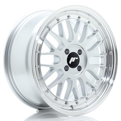felga JR Wheels JR23 17x8 ET35 4x100 Hyper Silver w/Machined Lip