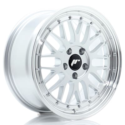 felga JR Wheels JR23 17x8 ET20 5x120 Hyper Silver w/Machined Lip