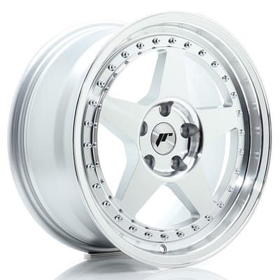 felga JR Wheels JR6 17x8 ET35 5x112 Silver Machined Face