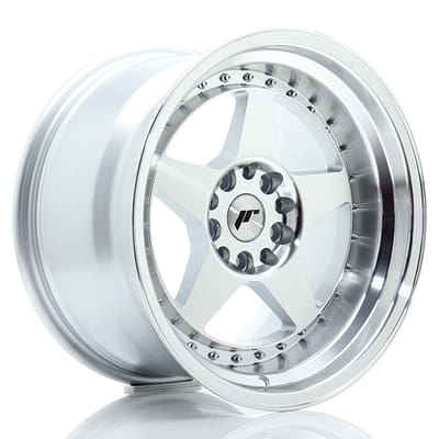 felga JR Wheels JR6 17x10 ET20 5x114/120 Silver Machined Face